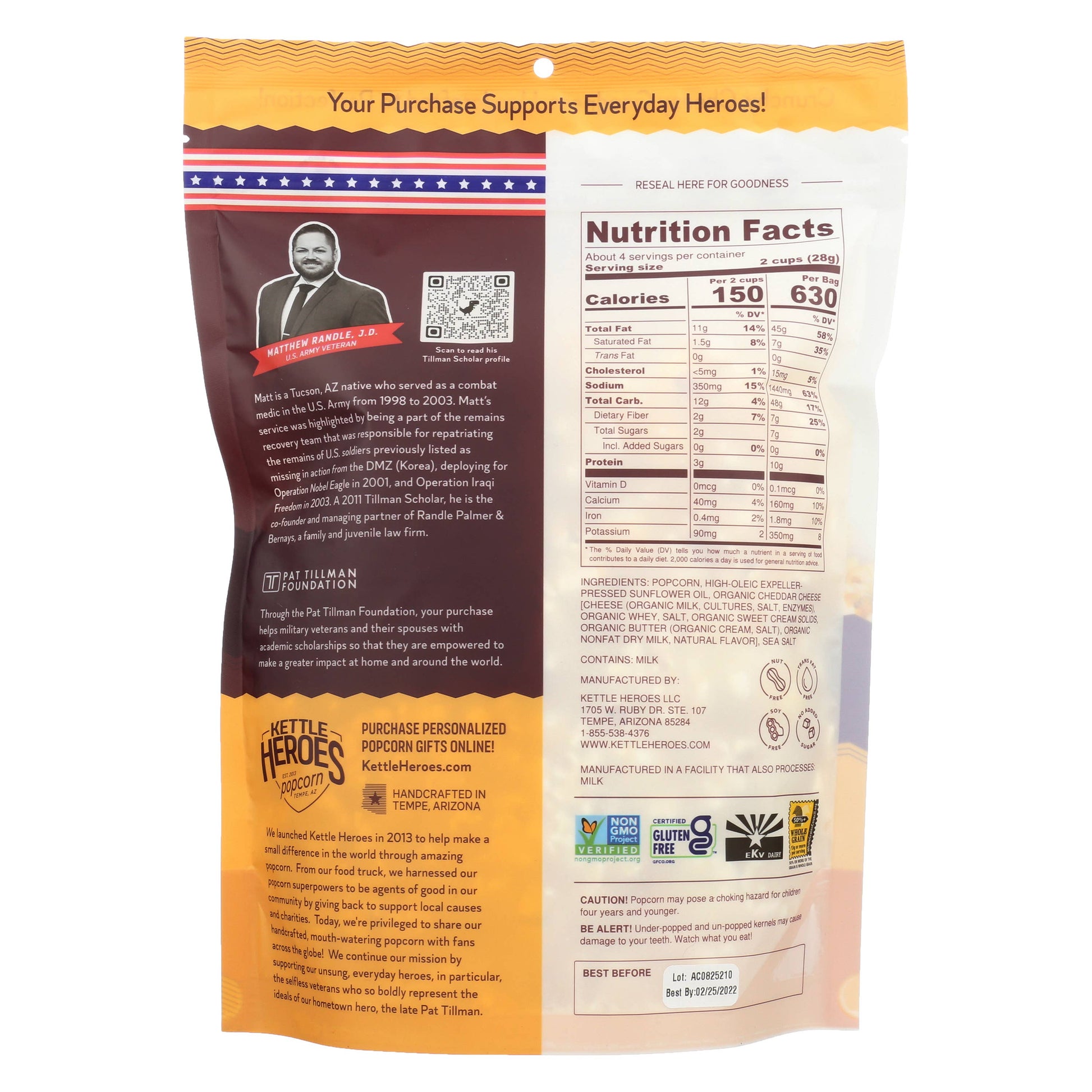 Aged White Cheddar Popcorn - 85 Local