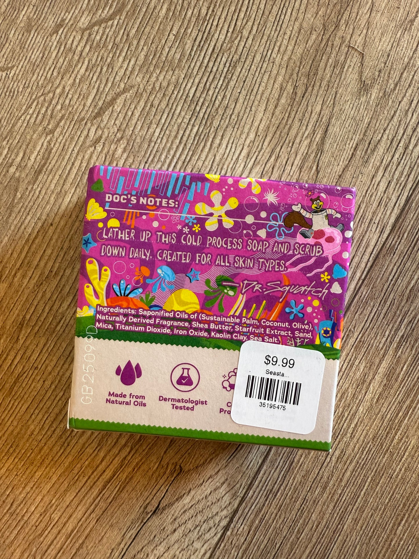 Sea Star Shenanigans Bar Soap - 85 Local