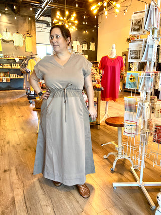 Cocoa Midi Drawstring