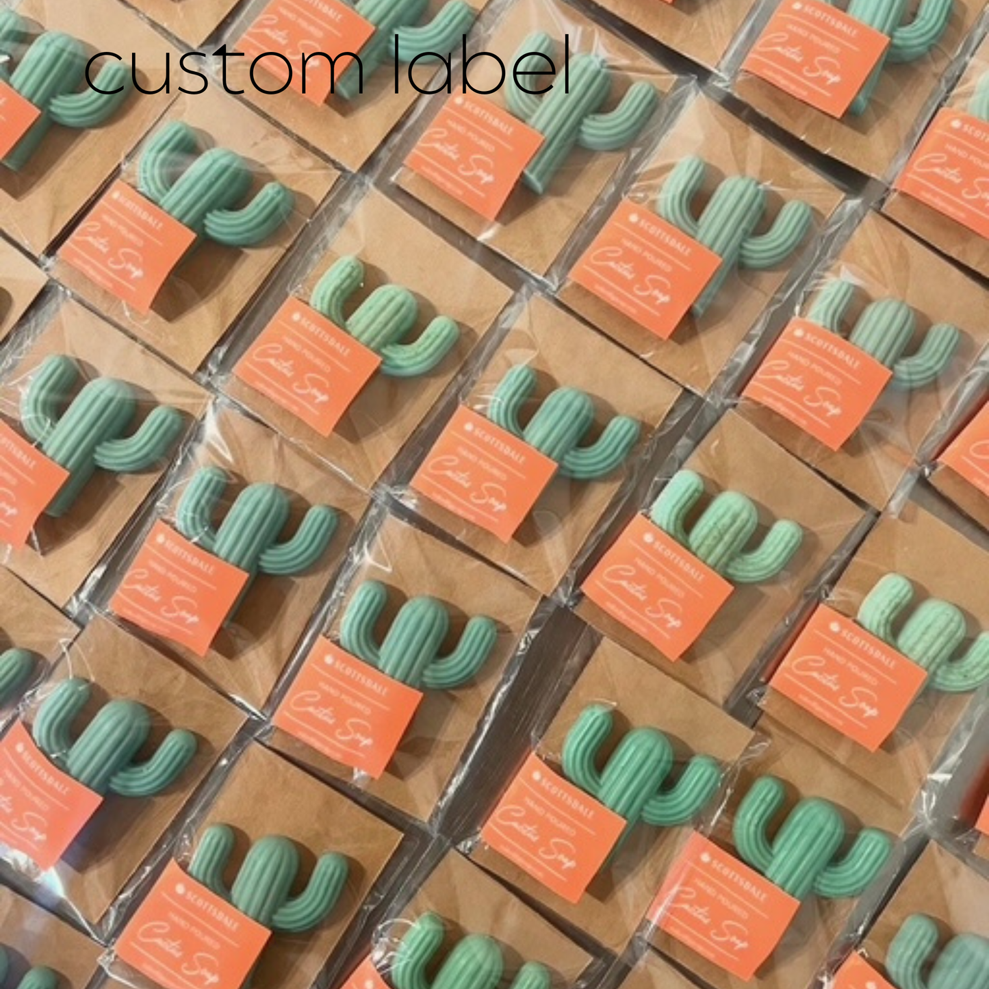 Mini Cactus Soap- Individual (single)