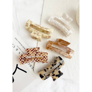 Acetate Regular Size Hair Clips - Allie Assorted - 85 Local