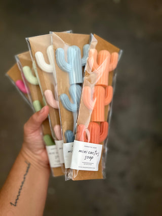 Cactus Mini Soap (3-Pack)