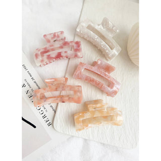 Acetate Regular Size Hair Clips - Allie Assorted - 85 Local