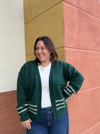 Honeycomb Sweater Cardigan