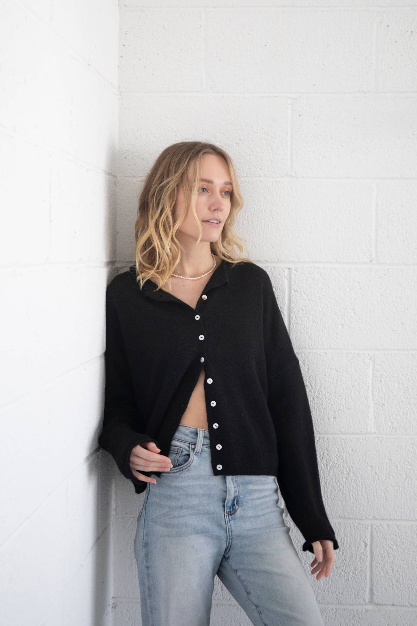 Black Piper Cardigan