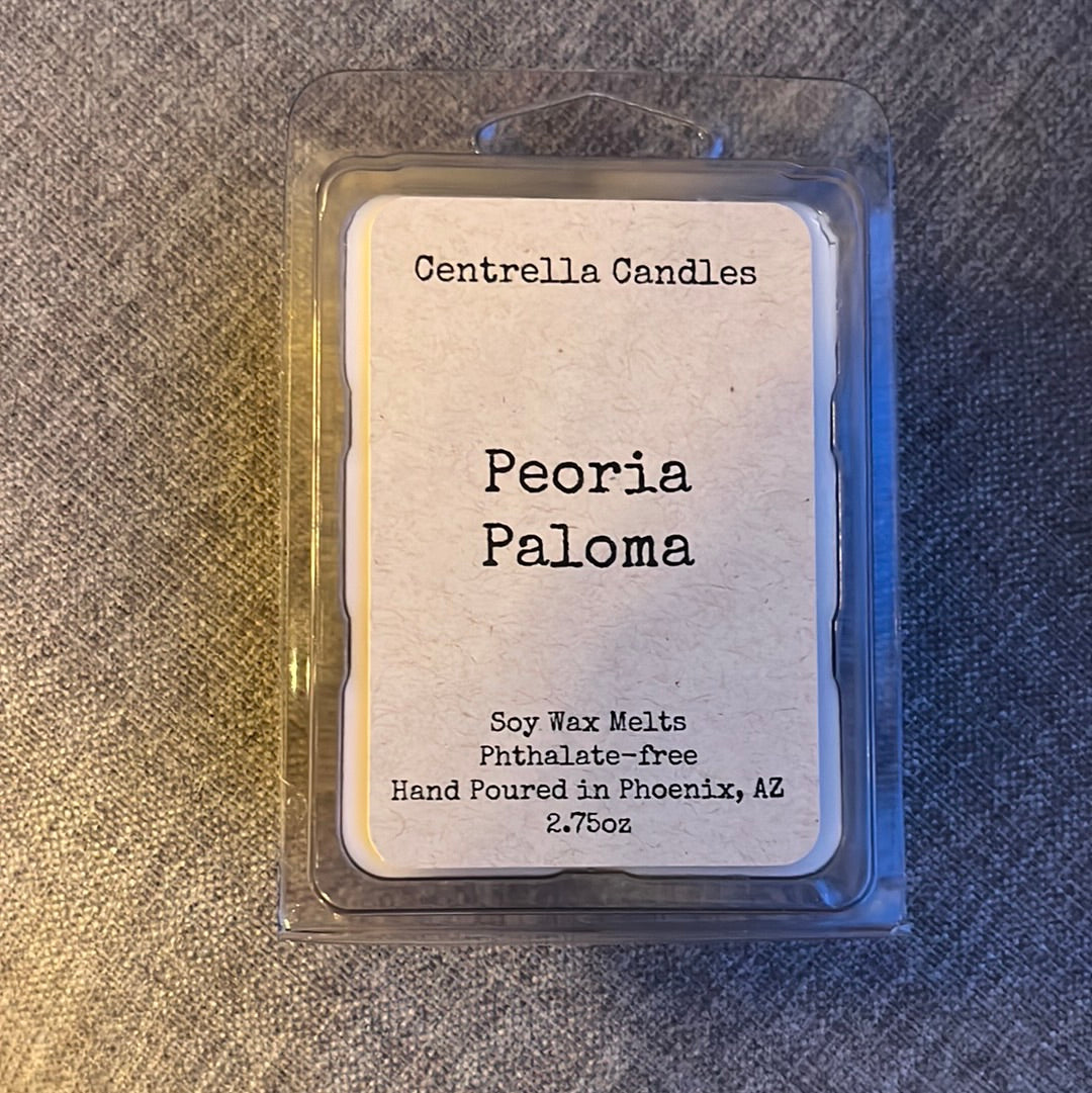 Peoria Paloma wax Melt