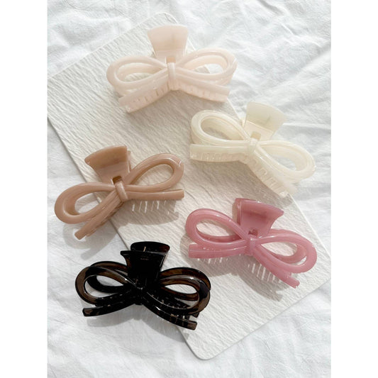 Jumbo Assorted Ribbon Hair Claws - BERNA - 85 Local