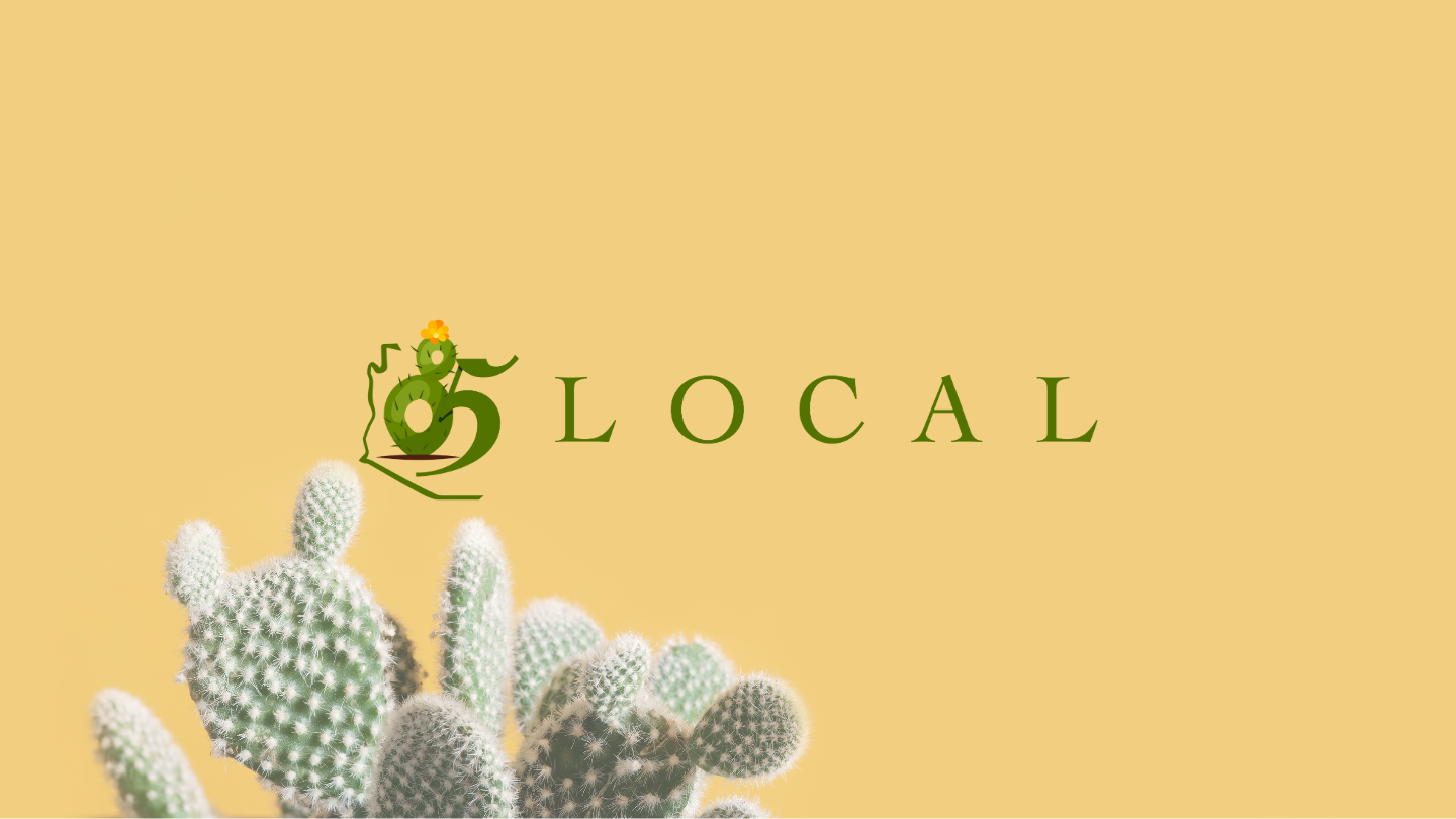 85 Local banner with cactus 