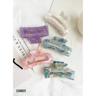 Acetate Regular Size Hair Clips - Allie Assorted - 85 Local