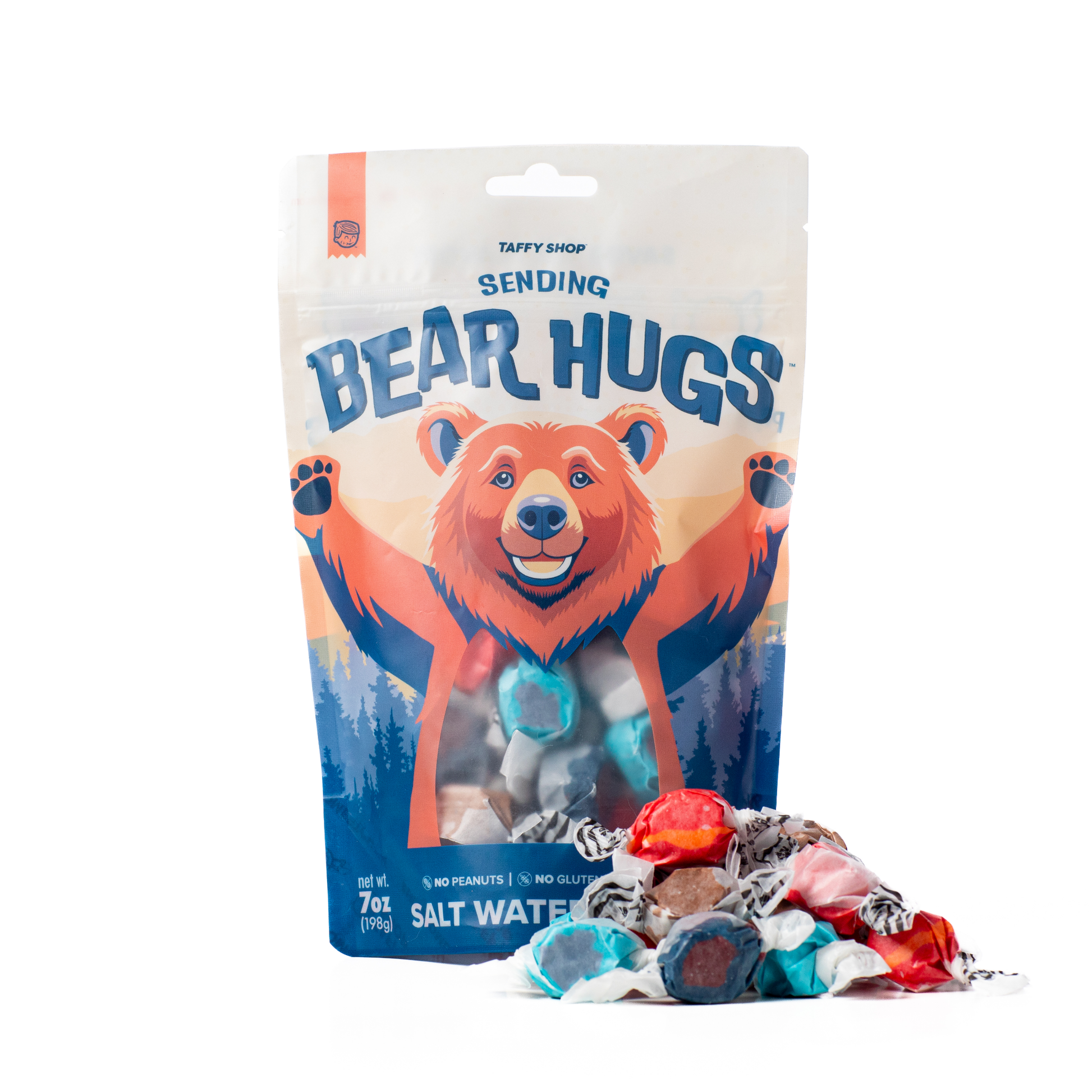 Sending Bear Hugs™ Taffy Bag - 85 Local
