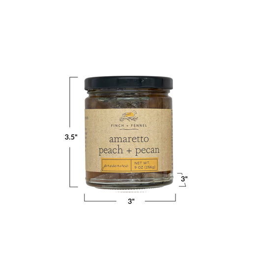 Amaretto Peach Pecan Jam - 85 Local