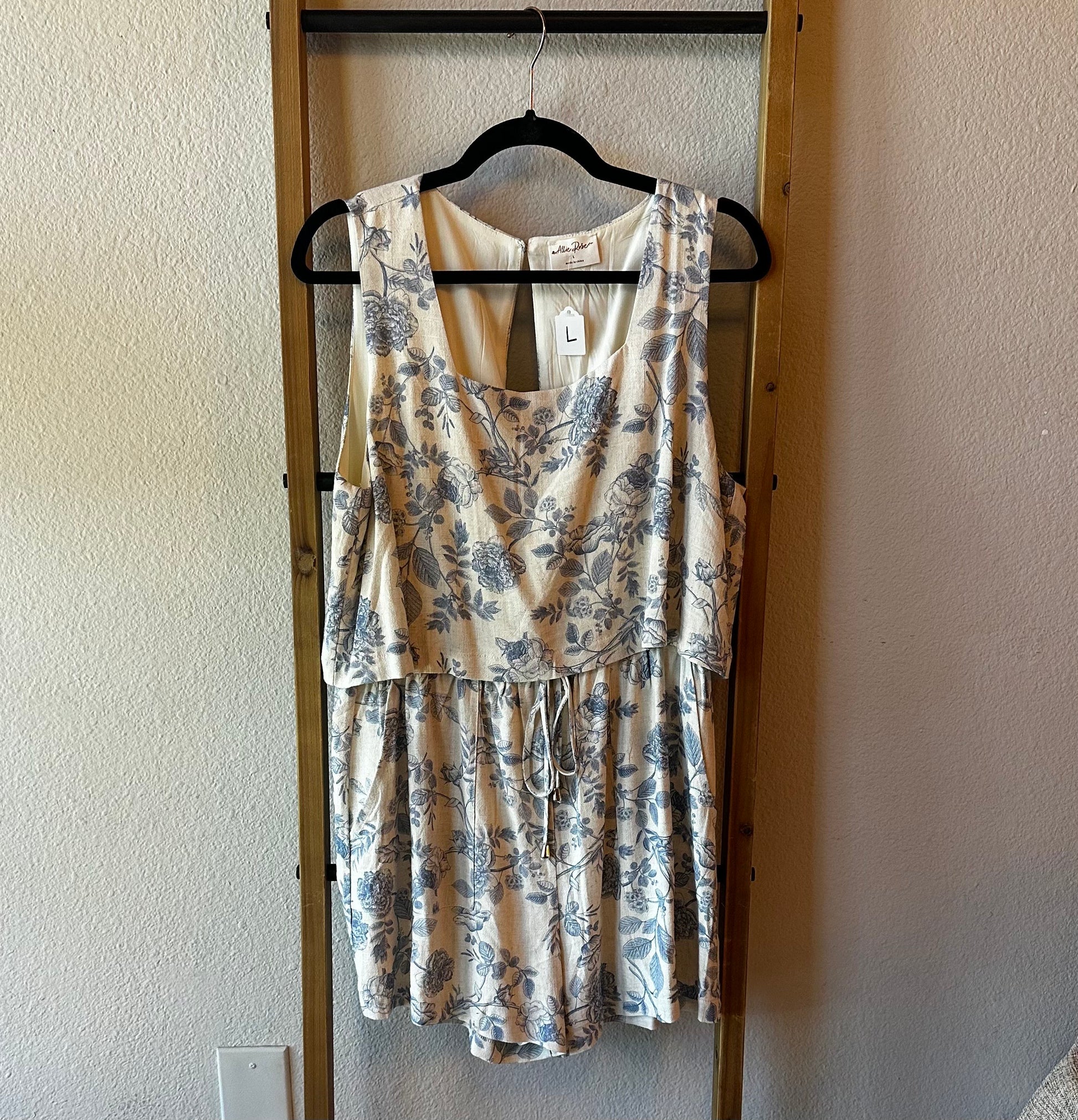 Blue Blossom Romper - 85 Local