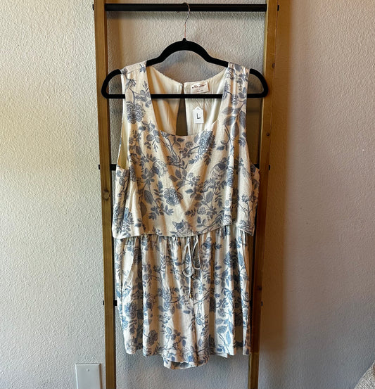 Blue Blossom Romper - 85 Local