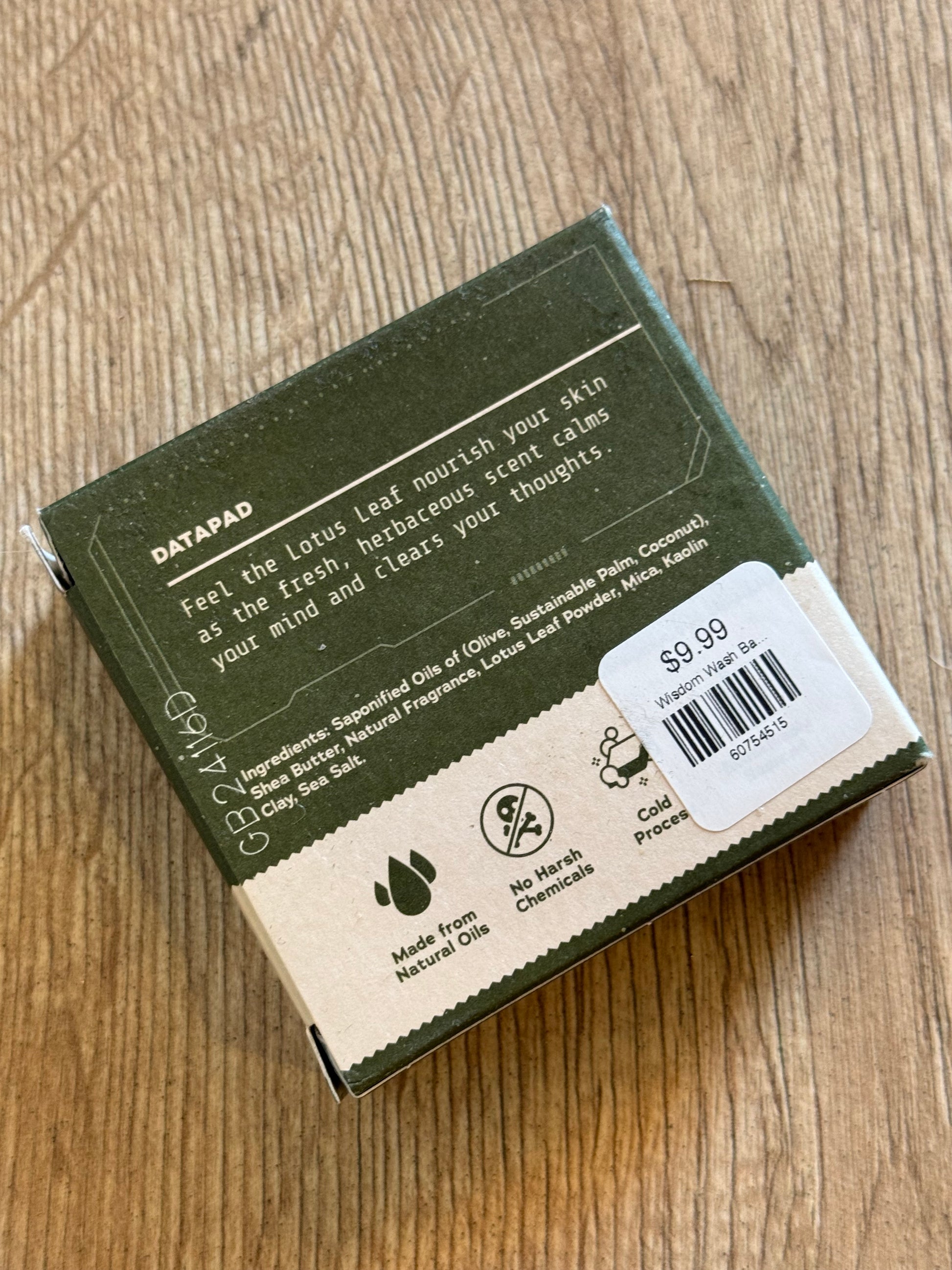 Wisdom Wash Bar Soap - 85 Local