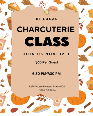 Thanksgiving-themed Charcuterie Class