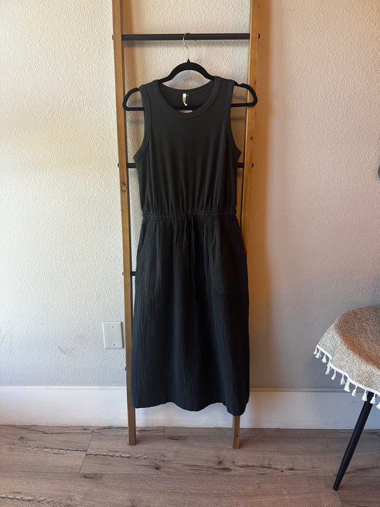 Cotton Tank Dress w/Gauzy Skirt - 85 Local
