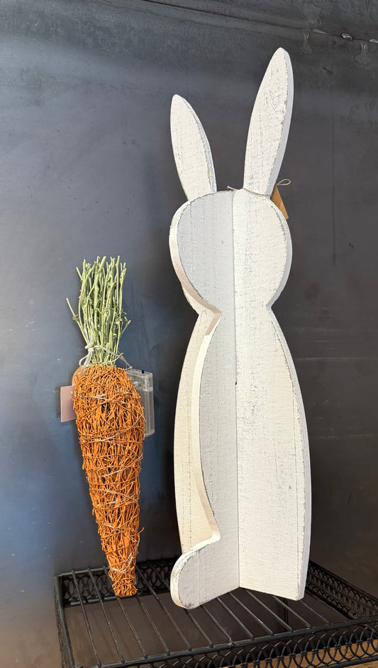 Large Wooden Bunny