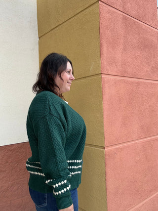 Honeycomb Sweater Cardigan