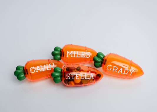 Personalized Carrot Candy Container Pre Orders