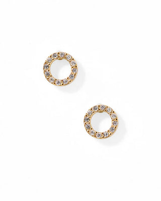 Screwback Stud Earrings- Lainey Gold