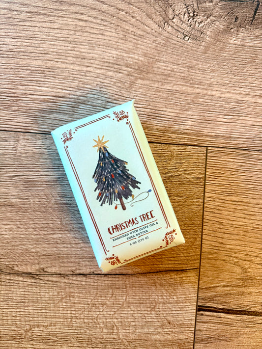 Christmas Tree Soap