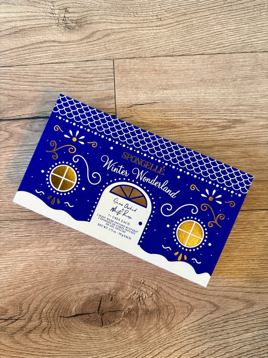 Spongelle snowman soap gift set 