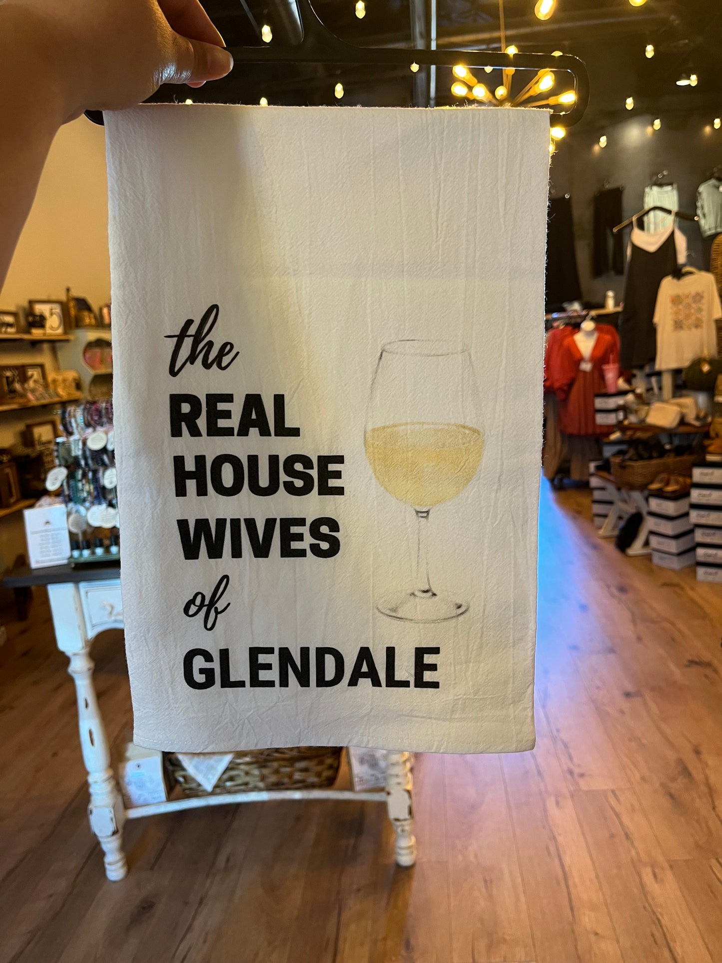 Real Housewives of Glendale Tea Towel