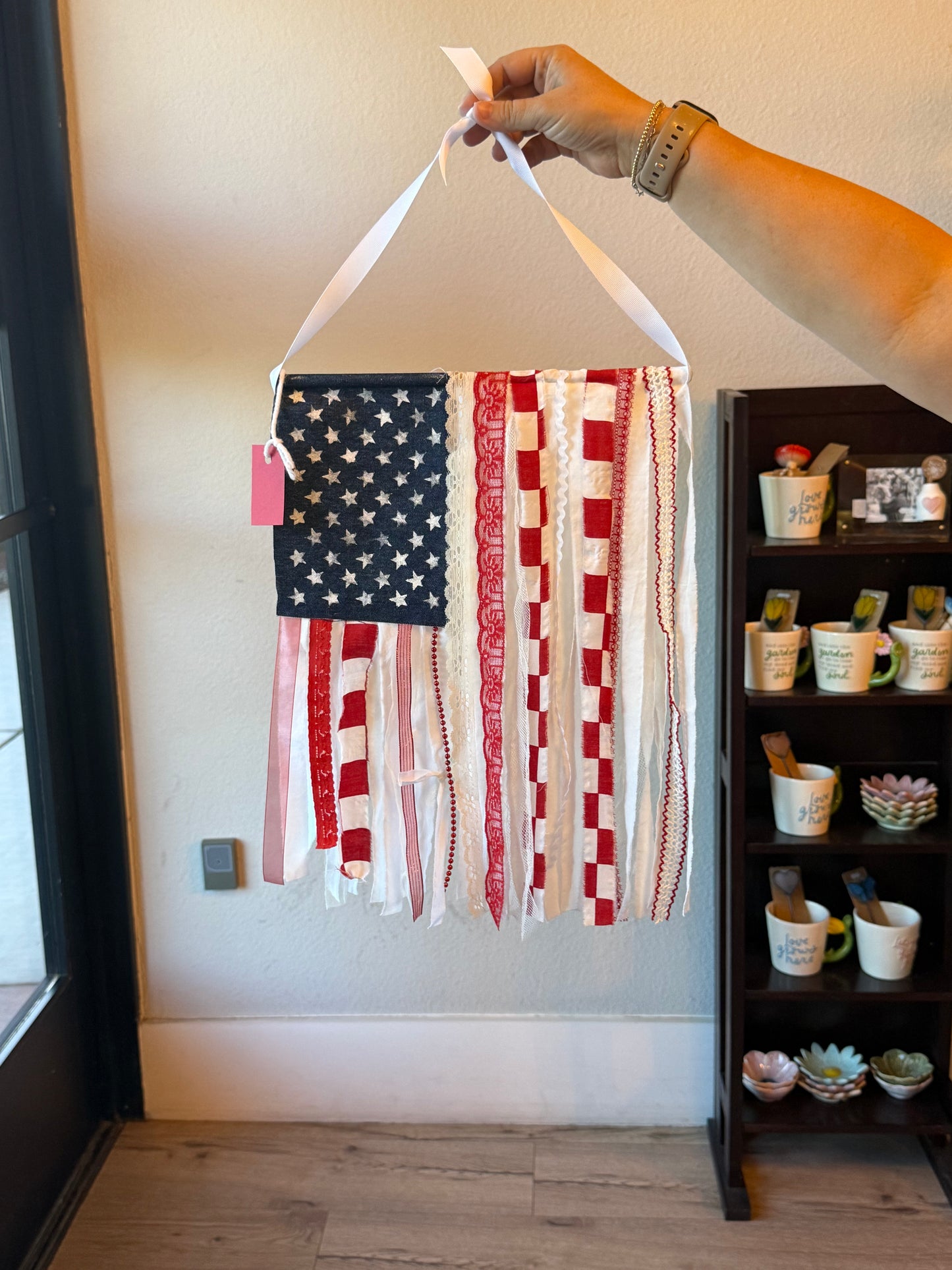 small ribbon flag