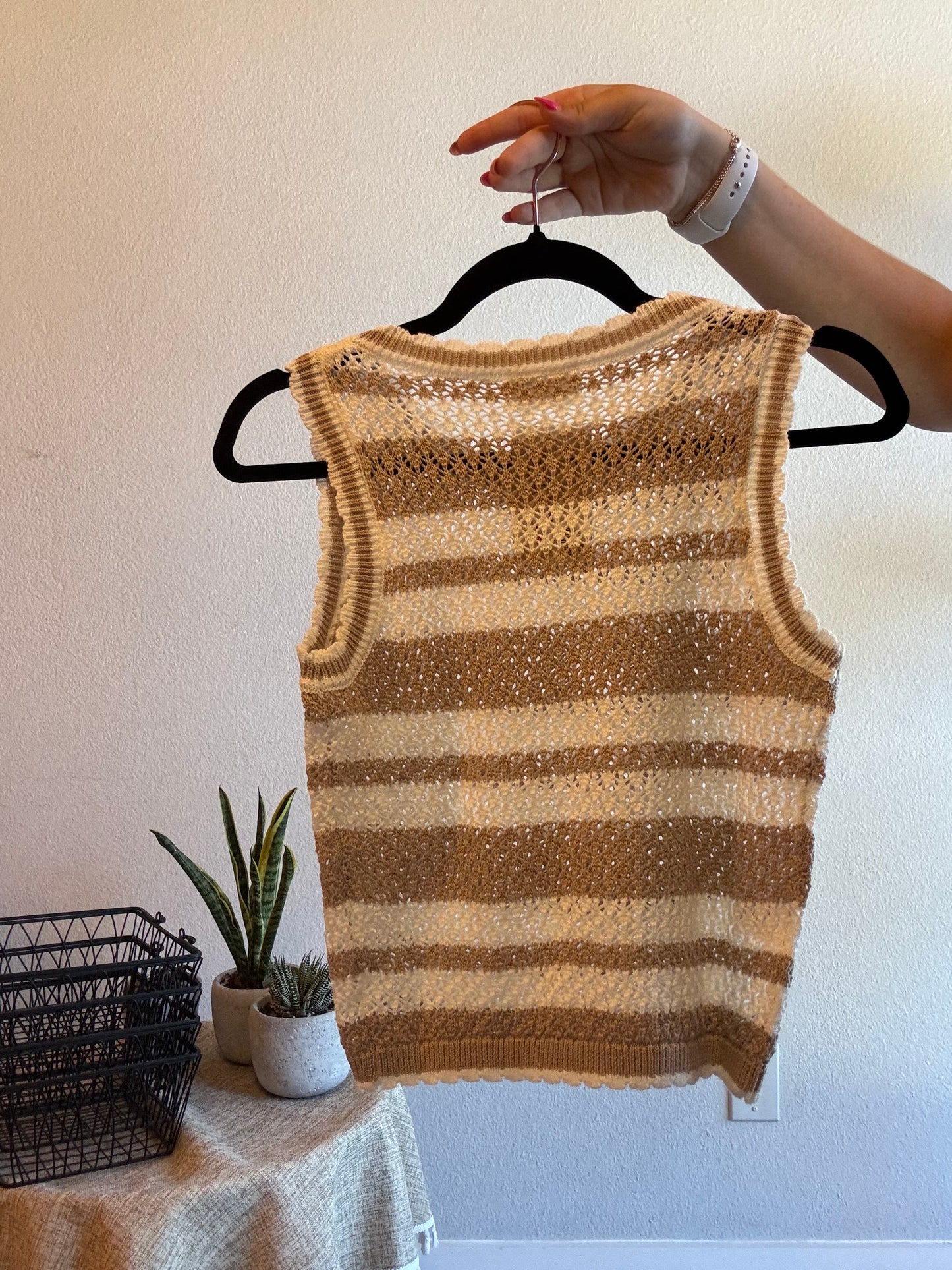 Taupe Knit S Tank - 85 Local