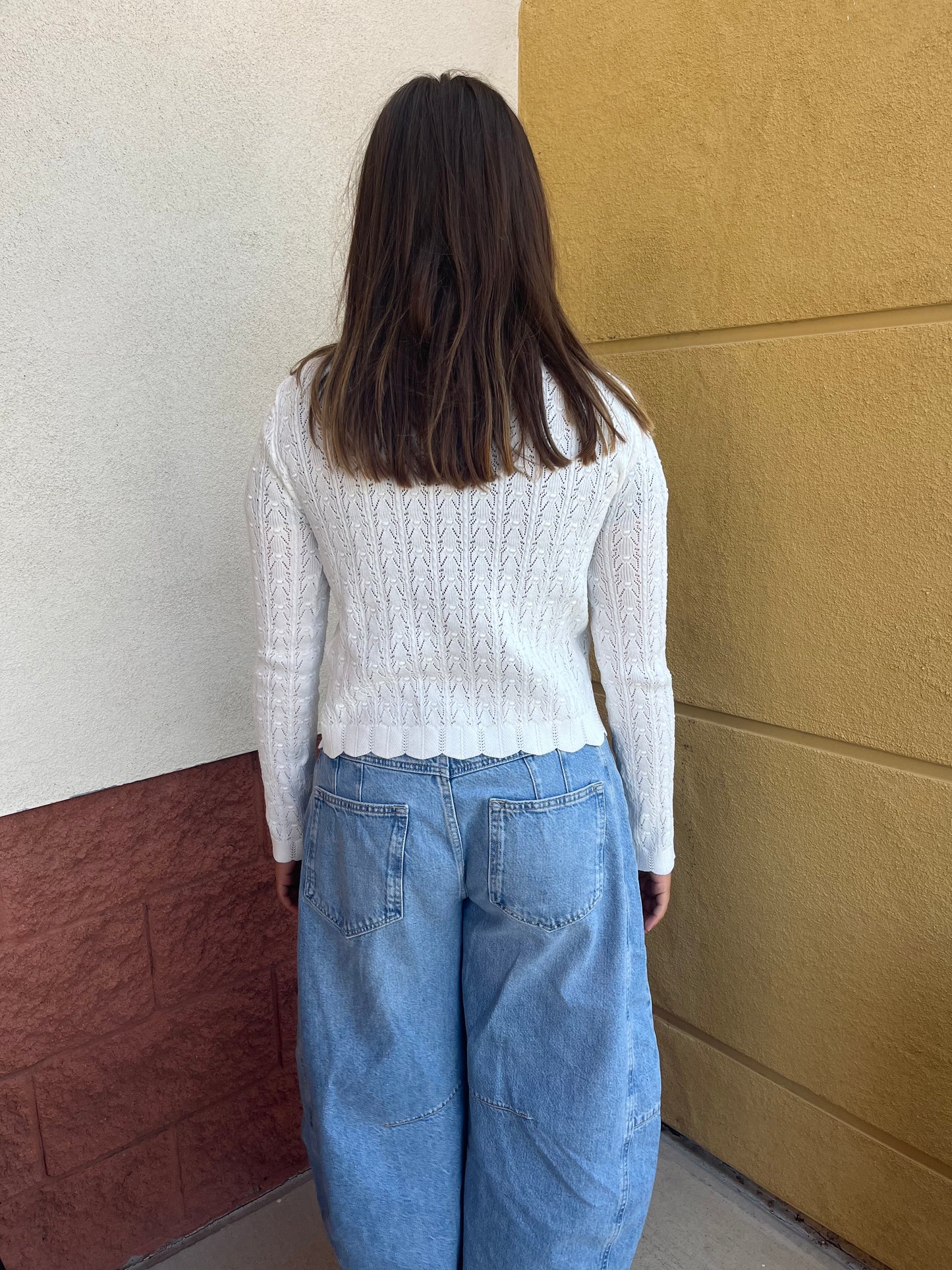 Off White Cardigan