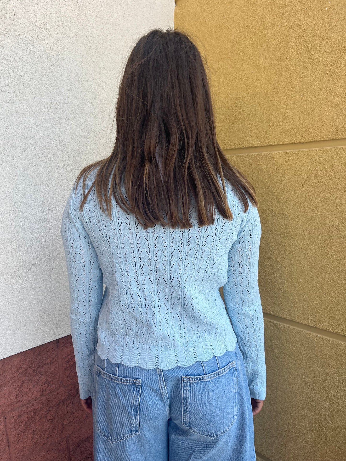 Soft Blue Cardigan