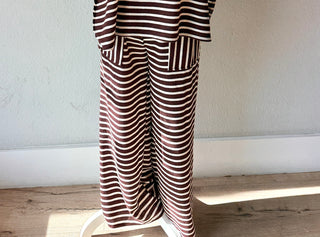 Burg/White Lounge Pants