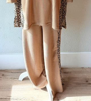 Mocha/Print Lounge Pants