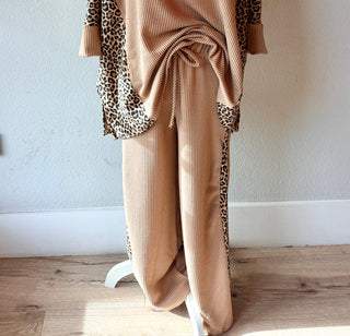 Mocha/Print Lounge Pants