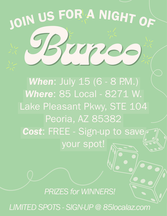 Bunco Night (Ages 18+)