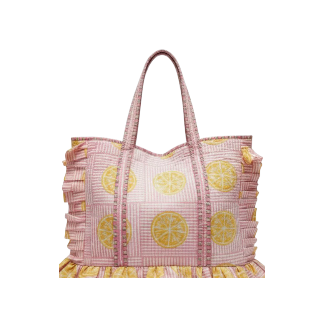 Lemon Pink Tote