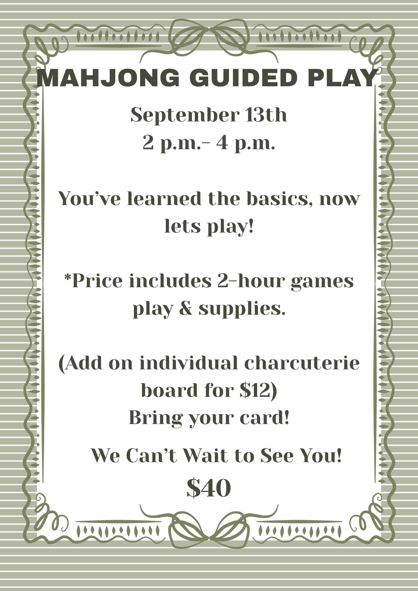 Mahjong Guided Play 9/13