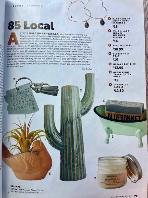 85 Local feature in Phx Magazine 