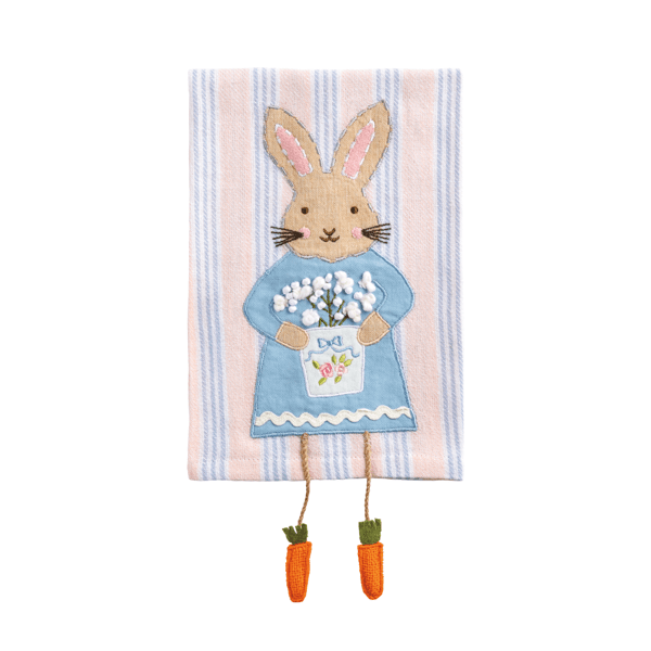 Stripe Bunny Towel