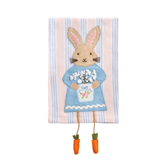 Stripe Bunny Towel