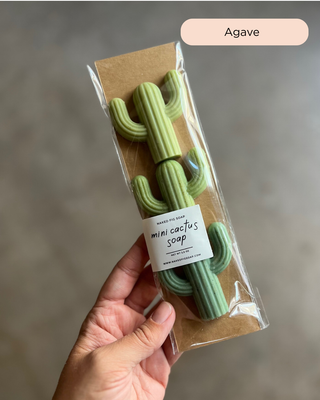 Cactus Mini Soap (3-Pack)