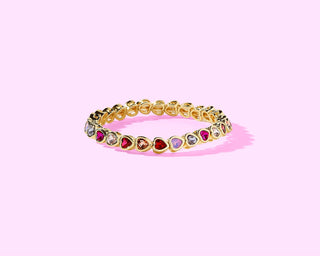 Enamel Stretch Bracelet - Assorted Styles - Love