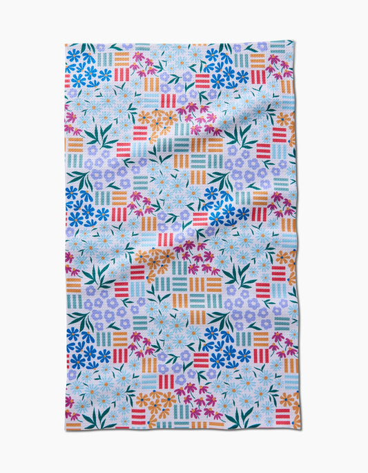 Floral Garden Tea Towel - 85 Local