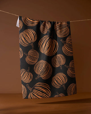 Pumpkin Noir Tea Towel - 85 Local