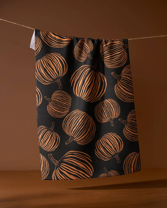 Pumpkin Noir Tea Towel - 85 Local