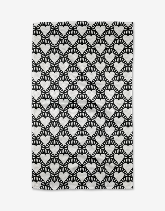 Heartthrob Onyx Tea Towel - 85 Local
