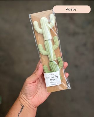 Cactus Mini Soap (3-Pack)
