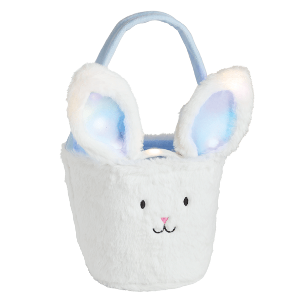 Blue Light up Easter Basket