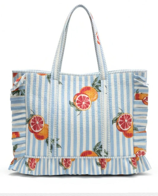 Frilly Breakfast W MJ Tote