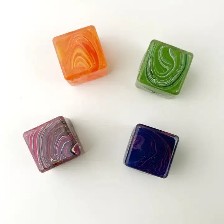 Marble Ice Cube Squishy Slow Rising Stress Relief Fidget Toy